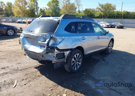 2015 Subaru Outback 2.5I Limited z USA, uszkodzony, nr VIN 4S4BSBNC2F3361573